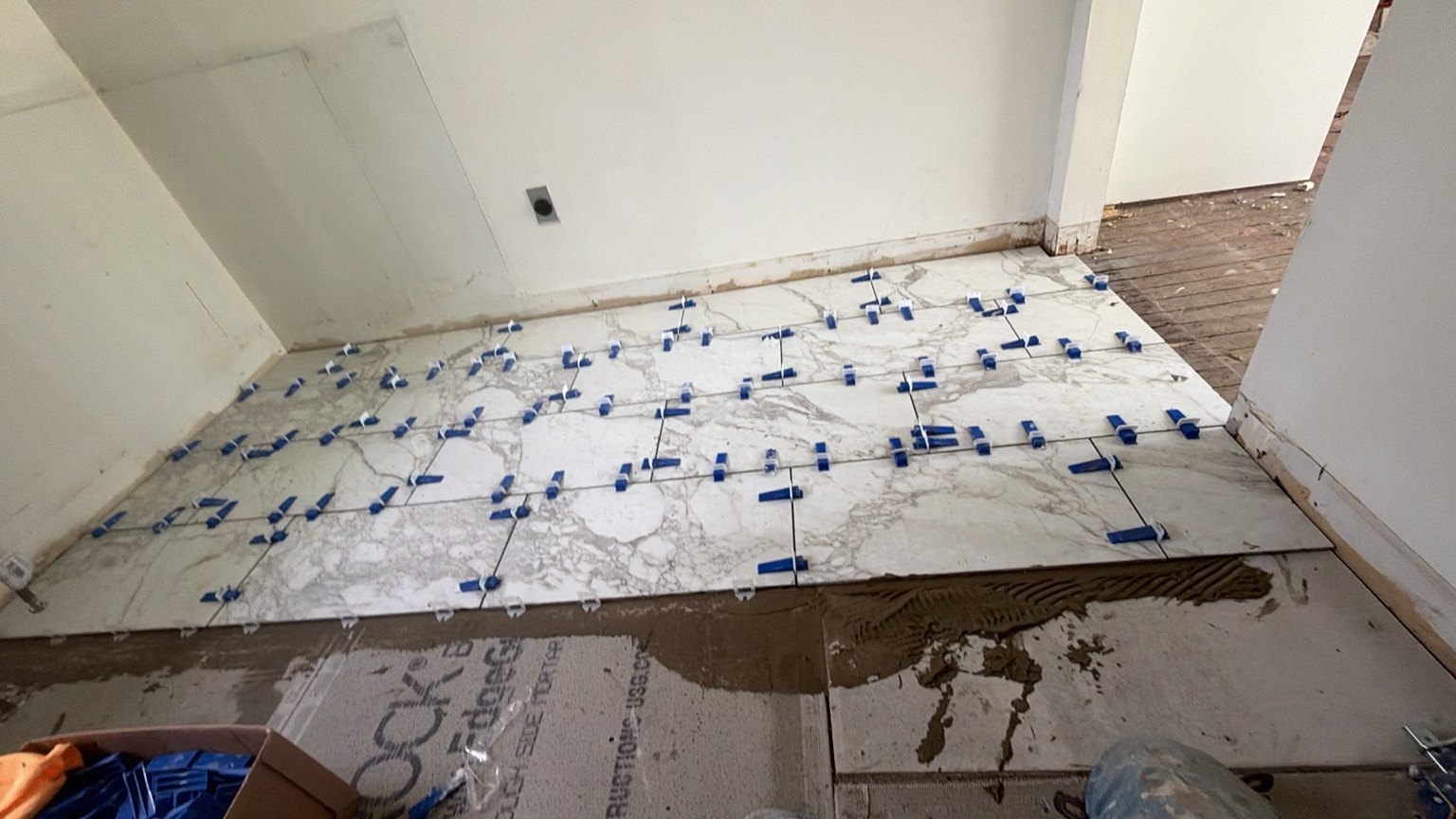 Tile floor